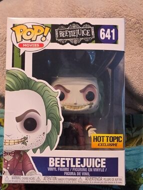 Funko Pop! Beetlejuice Vinyl Figure - Green, White, Purple, Yellow #641